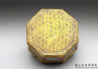 图片[3]-Jade octagonal box. India-China Archive